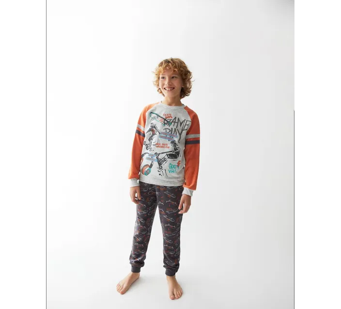 Pijama Niño M/L Tundosado Game